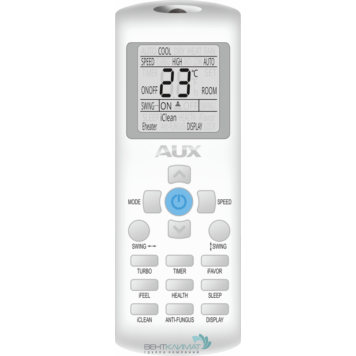 Настенная сплит-система AUX ASW-H09B4/FJ-BR1 + AS-H09B4/FJ-R1, черный-2