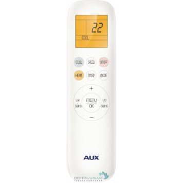 Настенная сплит-система AUX ASW-H12A4/QH-R1 + AS-H12A4/QH-R1, белый-2