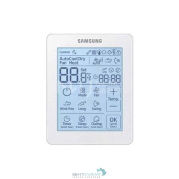 Проводной пульт индивидуального управления, сенсорный, 360ᵒ, WindFree Samsung MWR-SH11N